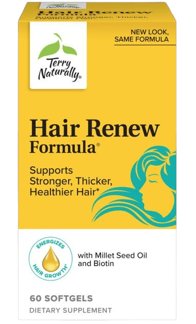 Hair Renew Formula supplement box front view
