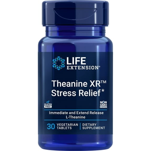 Life Extension Theanine XR Stress Relief tablets