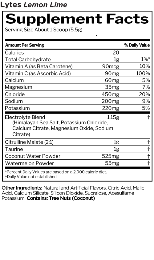 Rule 1 Lytes+ Premium Hydration Support