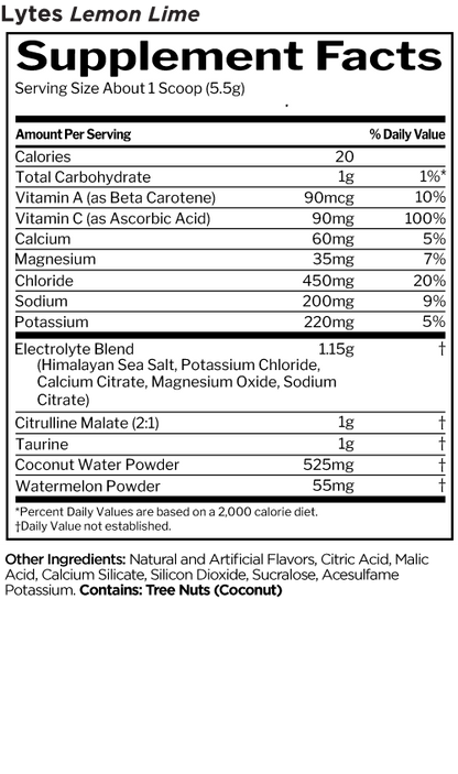 Rule 1 Lytes+ Premium Hydration Support