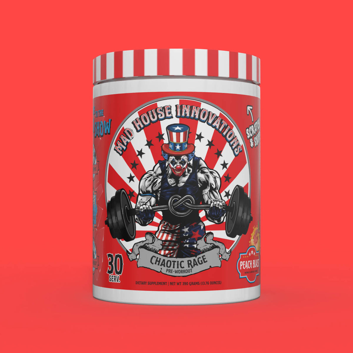 Mad House Innovations Chaotic Rage Pre-workout