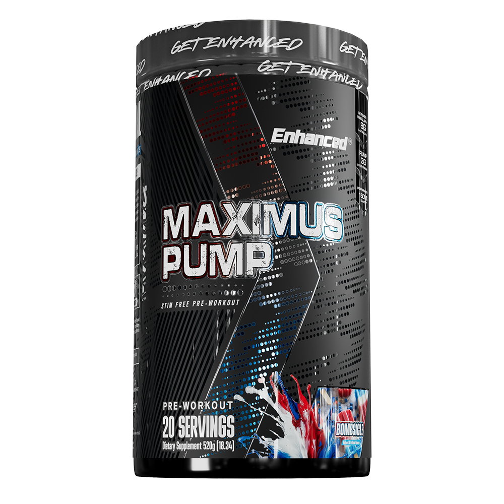 Maximus Pump Bombsicle Pre-Workout Supplement Front View