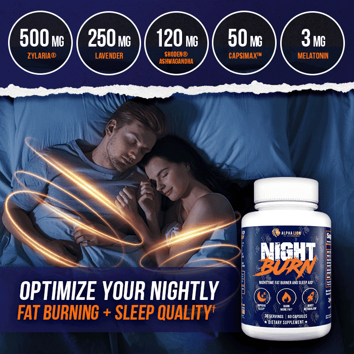 Alpha Lion Night Burn (60 Capsules)