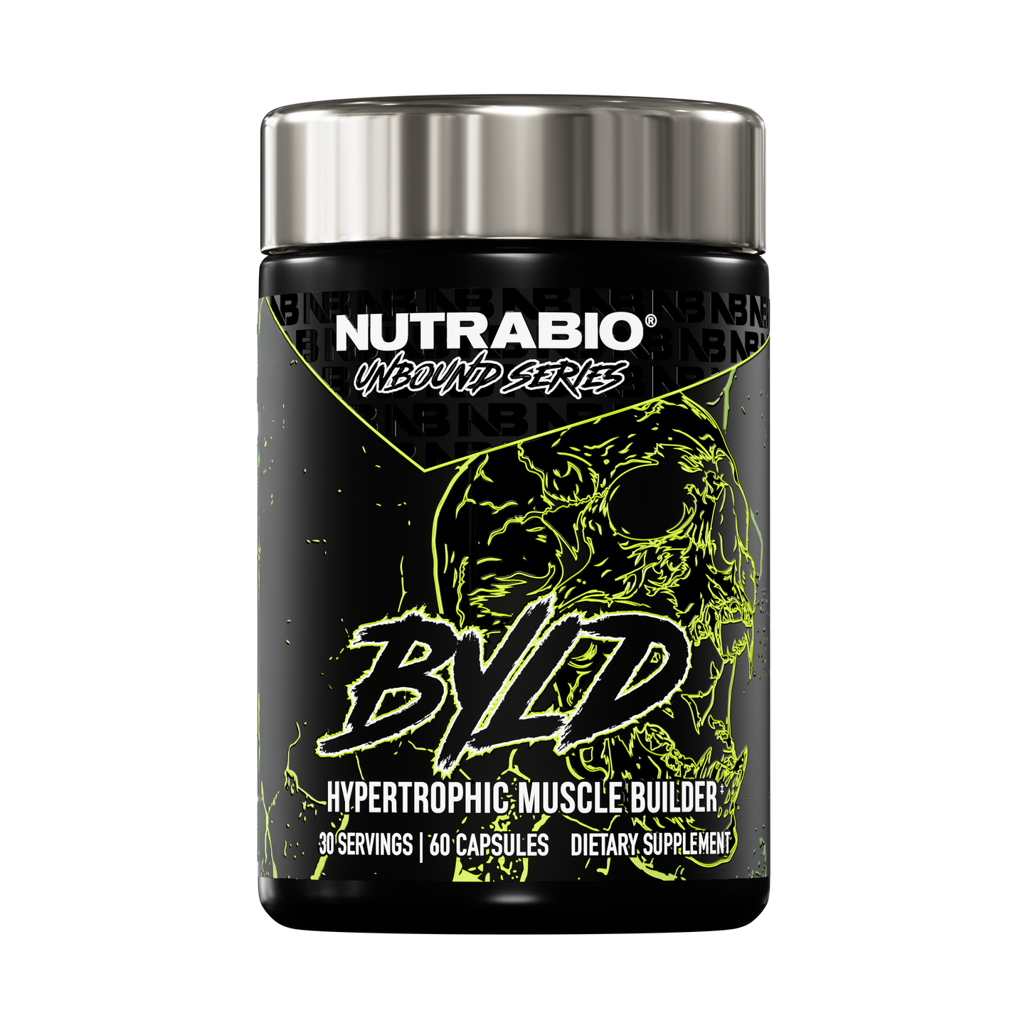 Nutrabio Unbound Series BYLD Hypertrophic Muscle Builder (60 Caps)