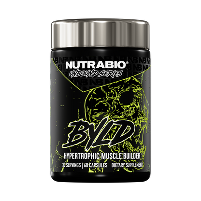 Nutrabio Unbound Series BYLD Hypertrophic Muscle Builder (60 Caps)