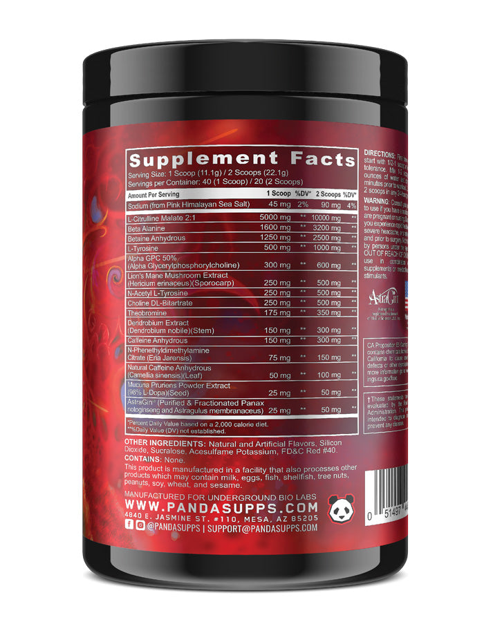 Panda Supplements/Blackmarket