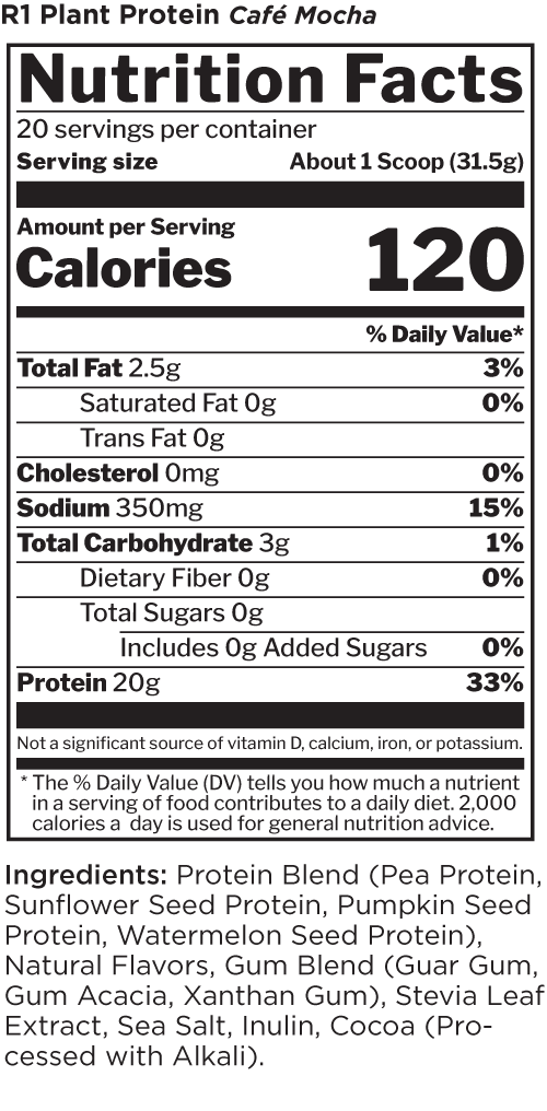 Rule 1 Plant Protein