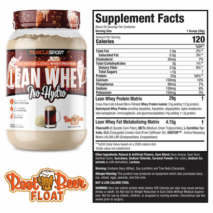 MuscleSport Lean Whey