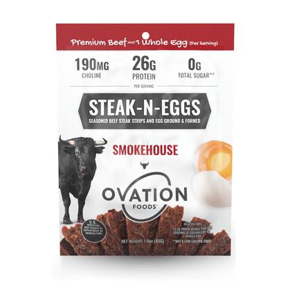 Ovation Foods Steak N Eggs Protein Powder - Beef & Egg White Blend (Single Pack)