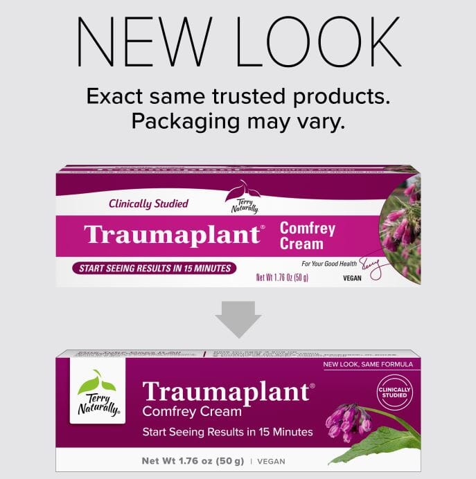 Traumaplant Comfrey Cream - New Look Packaging