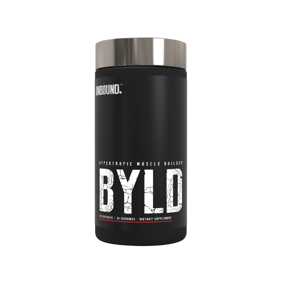 Unbound BYLD Hypertrphic Muscle Builder (120 Caps)