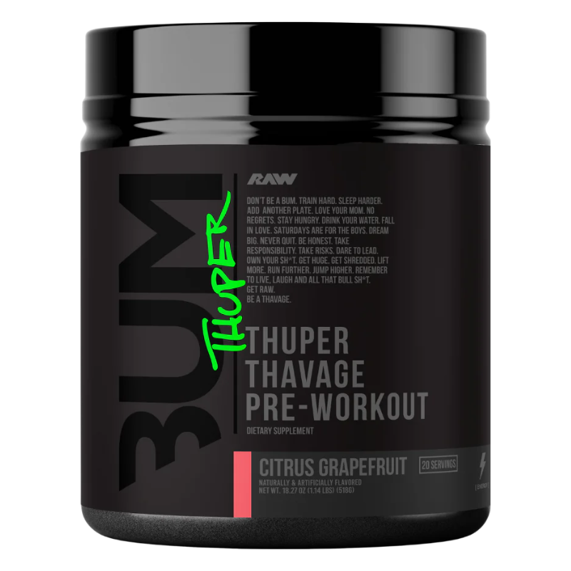 Raw Nutrition CBUM Thuper Thavage Pre-Workout