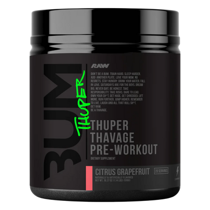 Raw Nutrition CBUM Thuper Thavage Pre-Workout