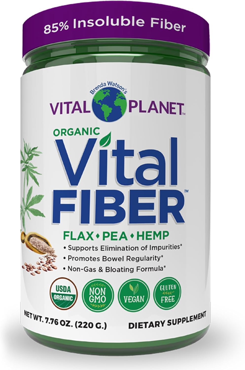 Vital Planet Vital Fiber – Organic Fiber Powder