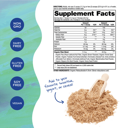 Vital Planet Vital Fiber – Organic Fiber Powder
