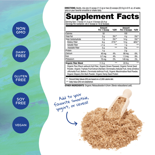 Vital Planet Vital Fiber – Organic Fiber Powder