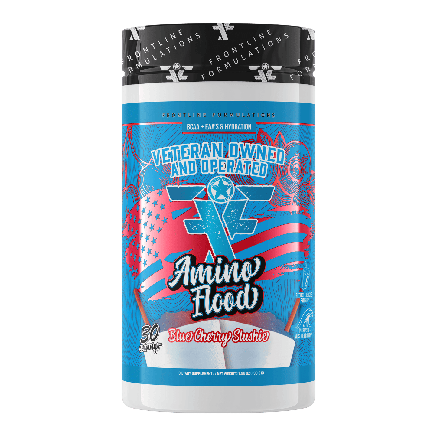 Amino Flood Blue Cherry Slushie supplement