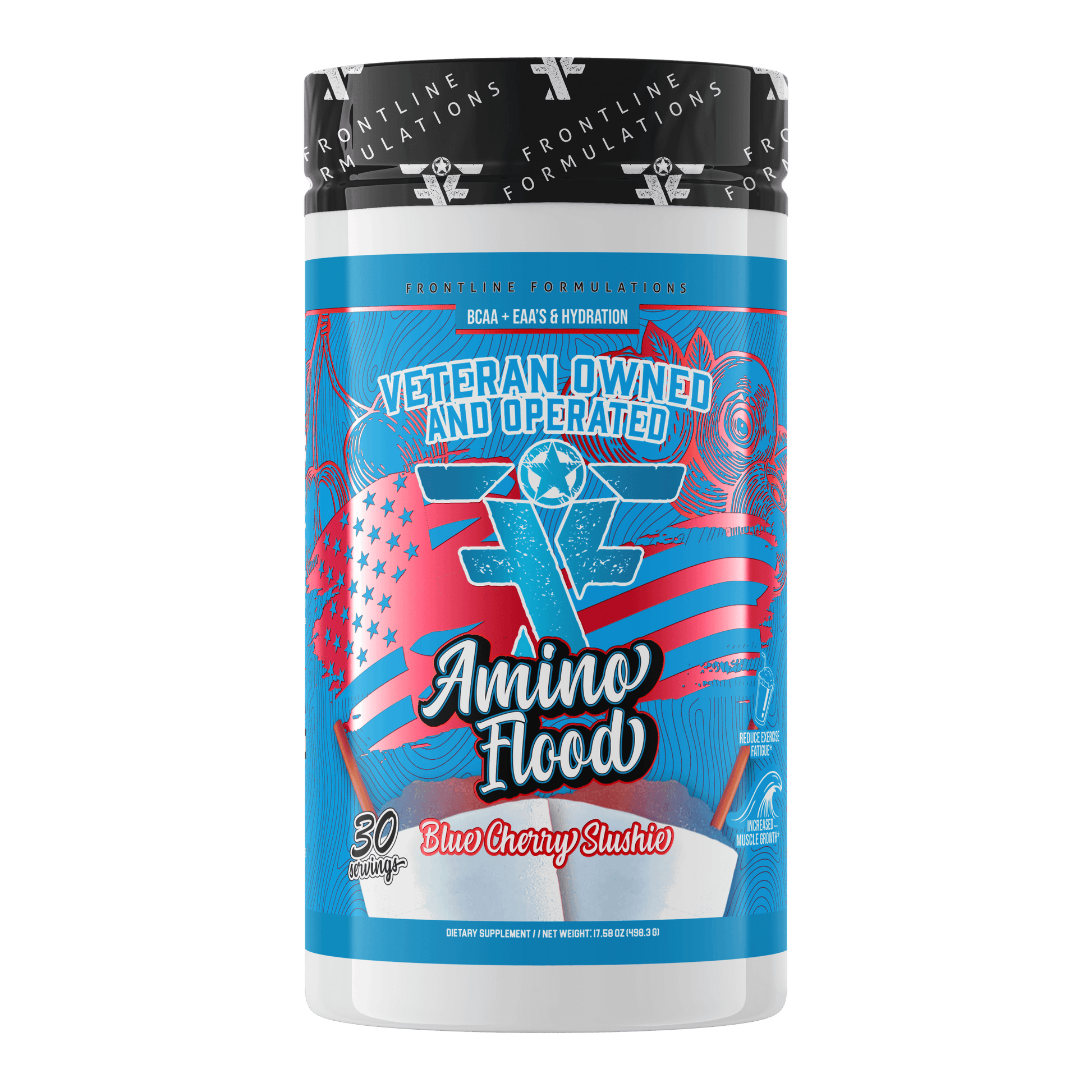 Amino Flood Blue Cherry Slushie supplement