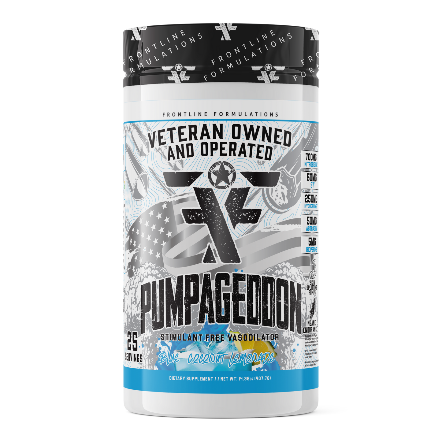 Pumpageddon blue coconut lemonade supplement