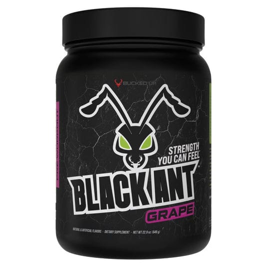 Bucked Up Black Ant Pre-Workout Grape 20 Servings