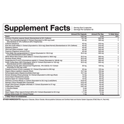 Magnum Nutraceuticals Heat Accelerated (120 Caps)