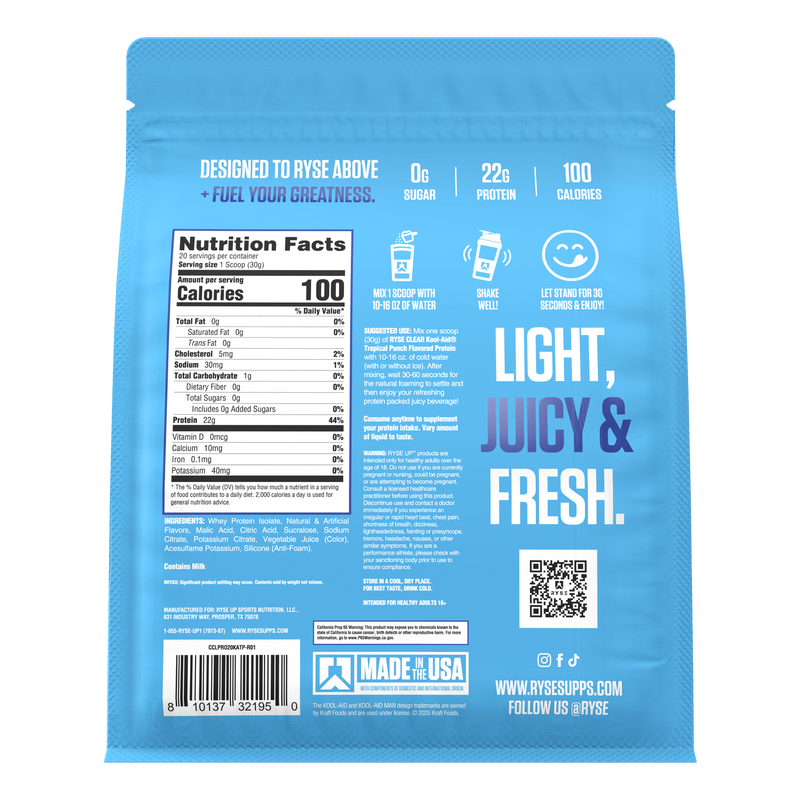 RYSE Clear Protein