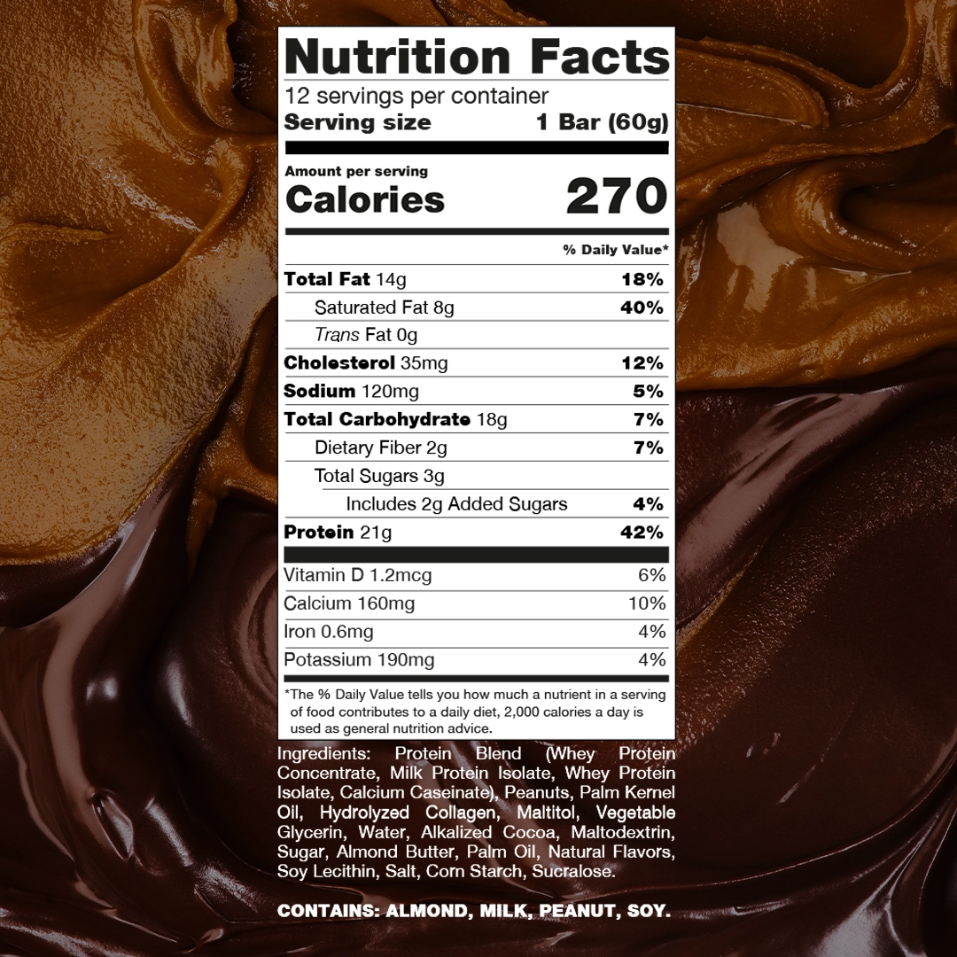 RAW Nutrition Protein Bar Single