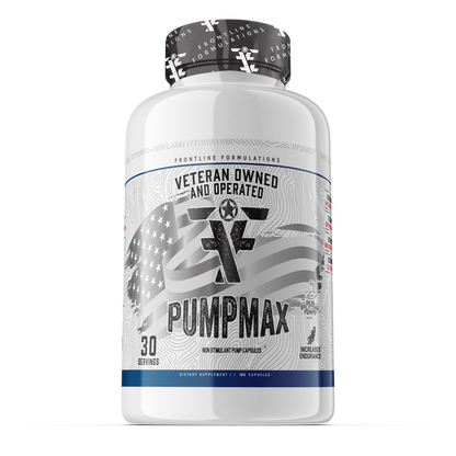 Pumpmax 30-serving bottle by Frontline Formulations