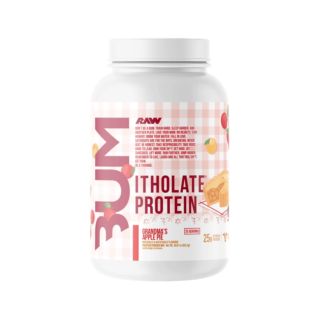 RAW CBUM Itholate Protein Grandma's Apple Pie