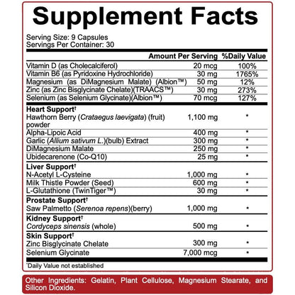 5% Nutrition Liver & Organ Defender (270 caps)