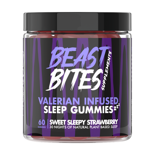 Beast Bites Valerian Infused Sleep Gummies