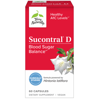 Sucontral D Blood Sugar Balance 60ct Supplement by Terry Naturally