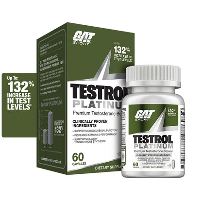 Testrol Platinum Testosterone Booster Supplement