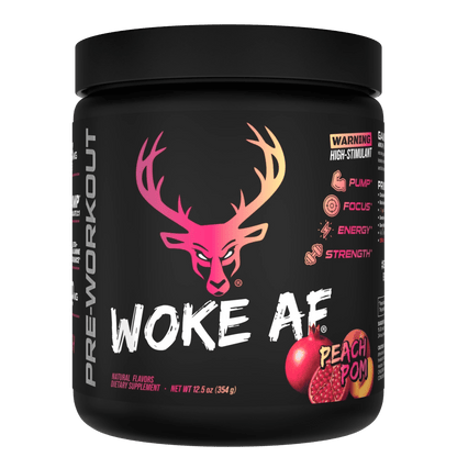 Bucked Up Woke AF Pre-Workout - High Stim Energy & Focus | Suppz Bucked Up Woke AF Pre-Workout - High Stim Energy & Focus | Suppz