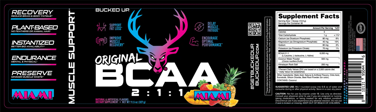 Bucked Up Original BCAA 2:1:1