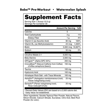 Bucked Up Babe™ Pre-Workout