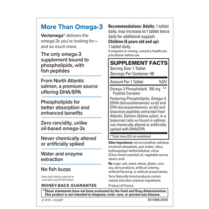Vectomega Omega-3 supplement facts and benefits