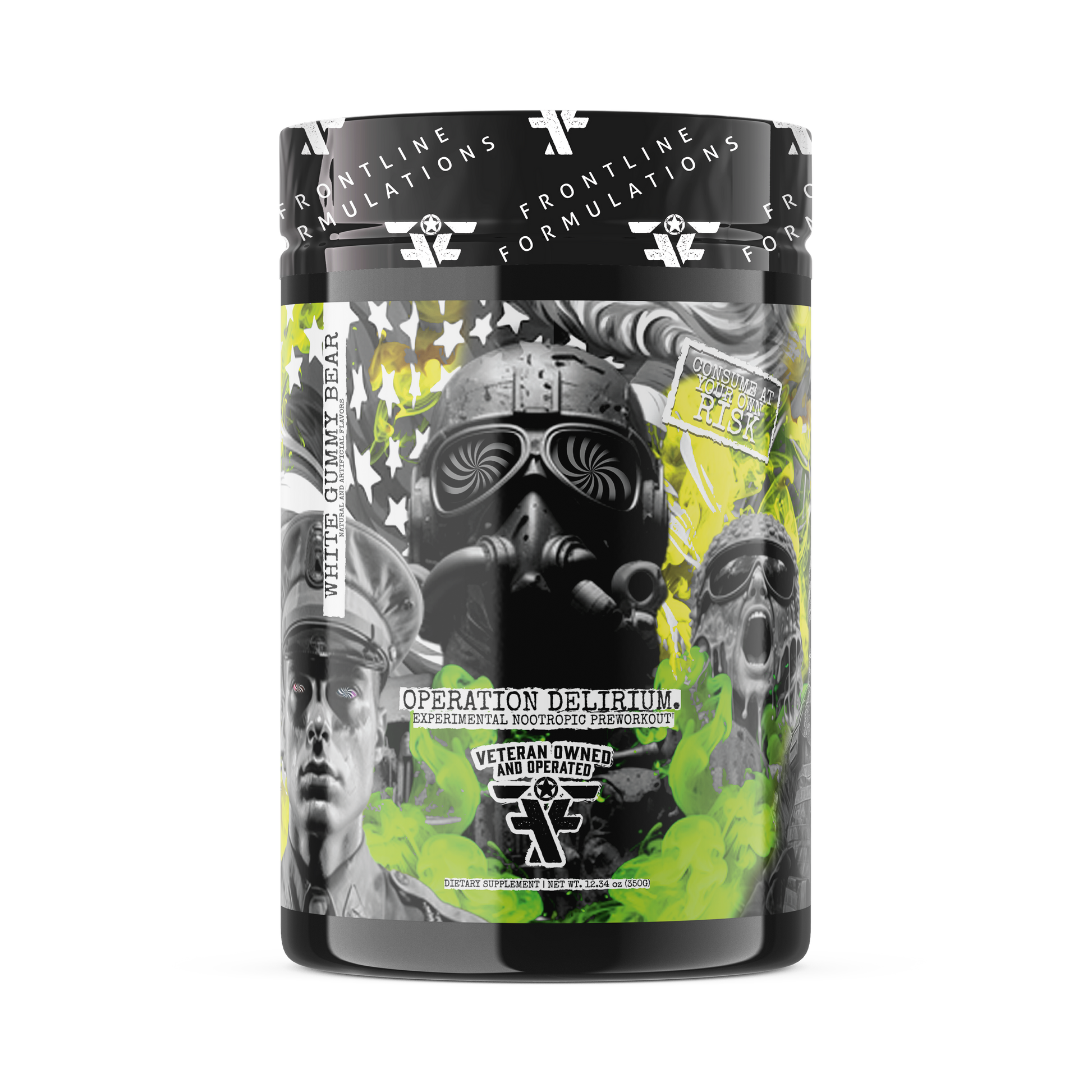White Gummy Bear Operation Delirium supplement.