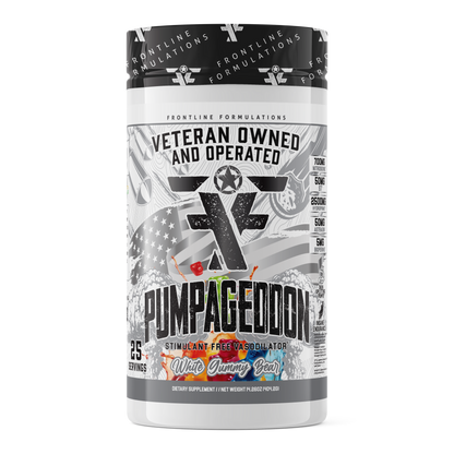Pumpageddon White Gummy Bear Supplement