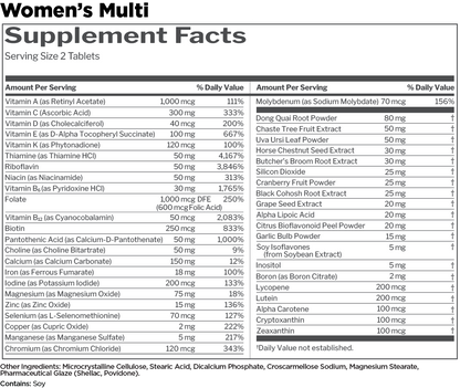 Rule 1 Women's Multi (60 Tabs)