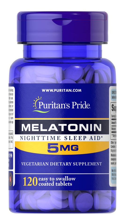 Puritan's Pride Extra Strength Melatonin 5mg