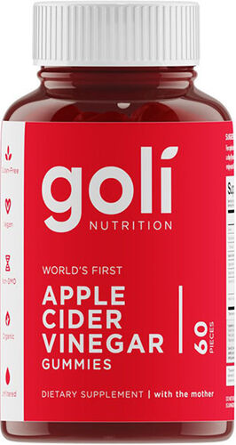 Goli Nutrition Apple Cider Vinegar Gummies (60 Pieces)