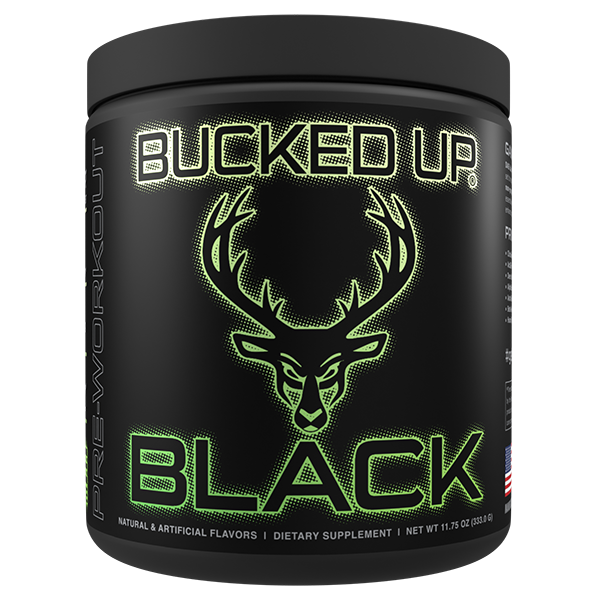 Bucked Up Pre-Workout Black