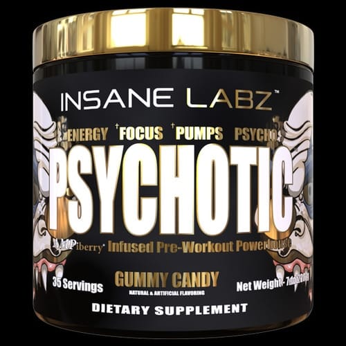 Insane Labz Psychotic Pre-Workout - Gummy Candy Flavor