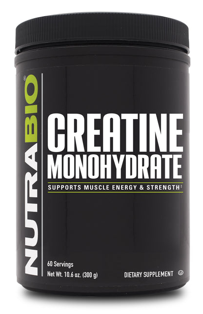 NutraBio 100% Pure Creatine Monohydrate