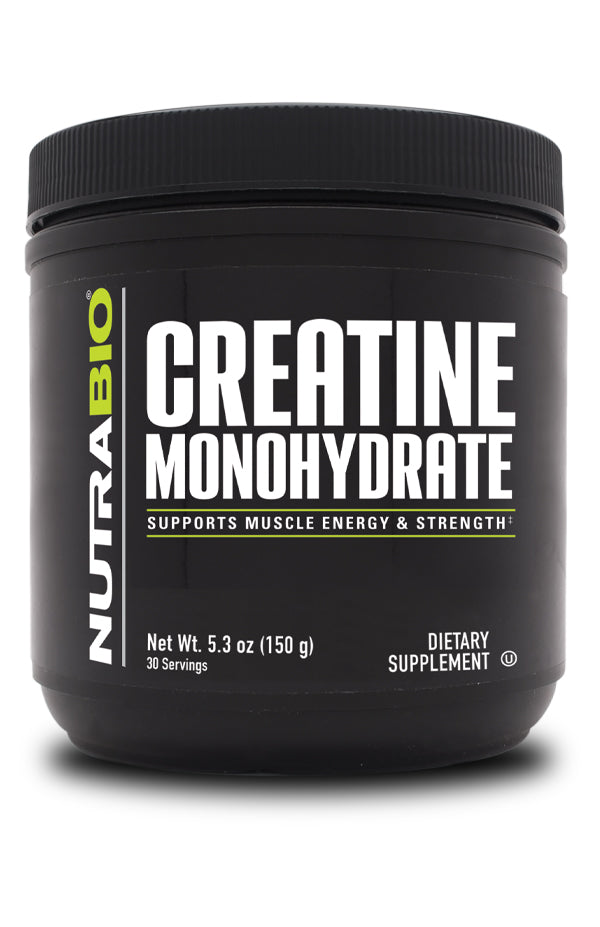 NutraBio 100% Pure Creatine Monohydrate