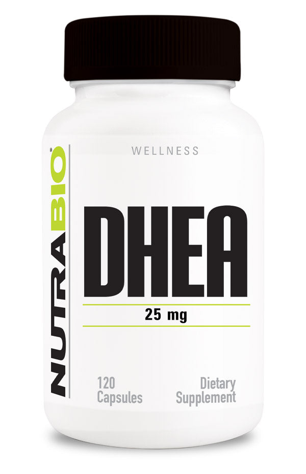 NutraBio DHEA (25 mg)