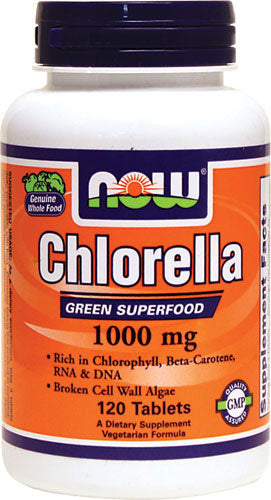 NOW Chlorella 1000mg (120tabs)