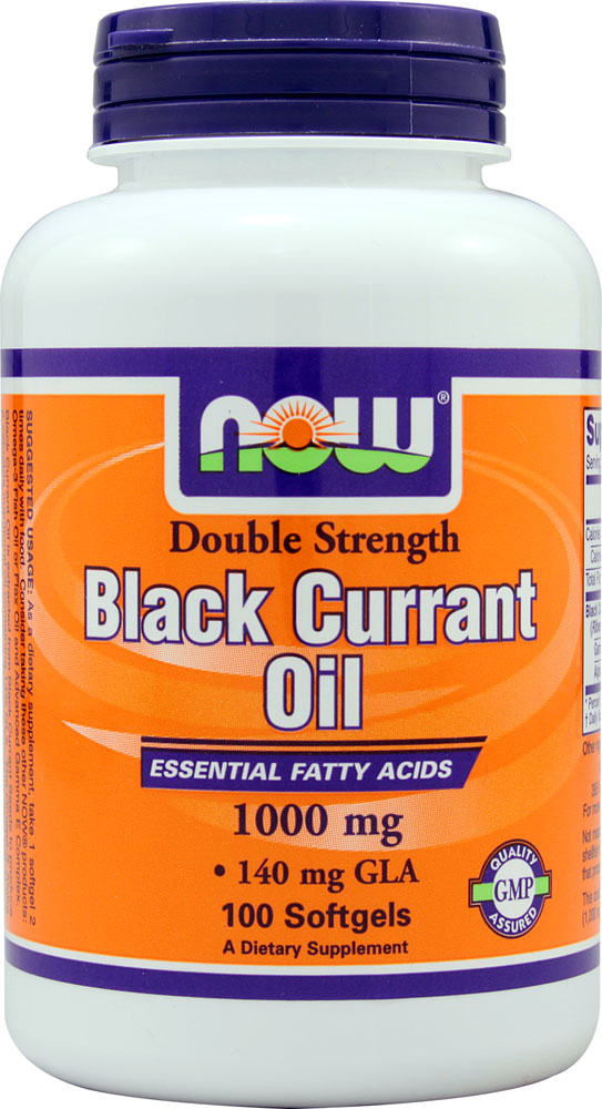 NOW Black Currant Oil 1000mg (100softgels)