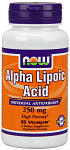 Now Alpha Lipoic Acid 250mg (120vcaps)